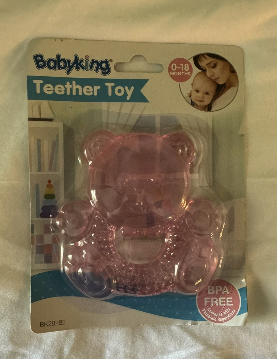 Girl Teething Bear