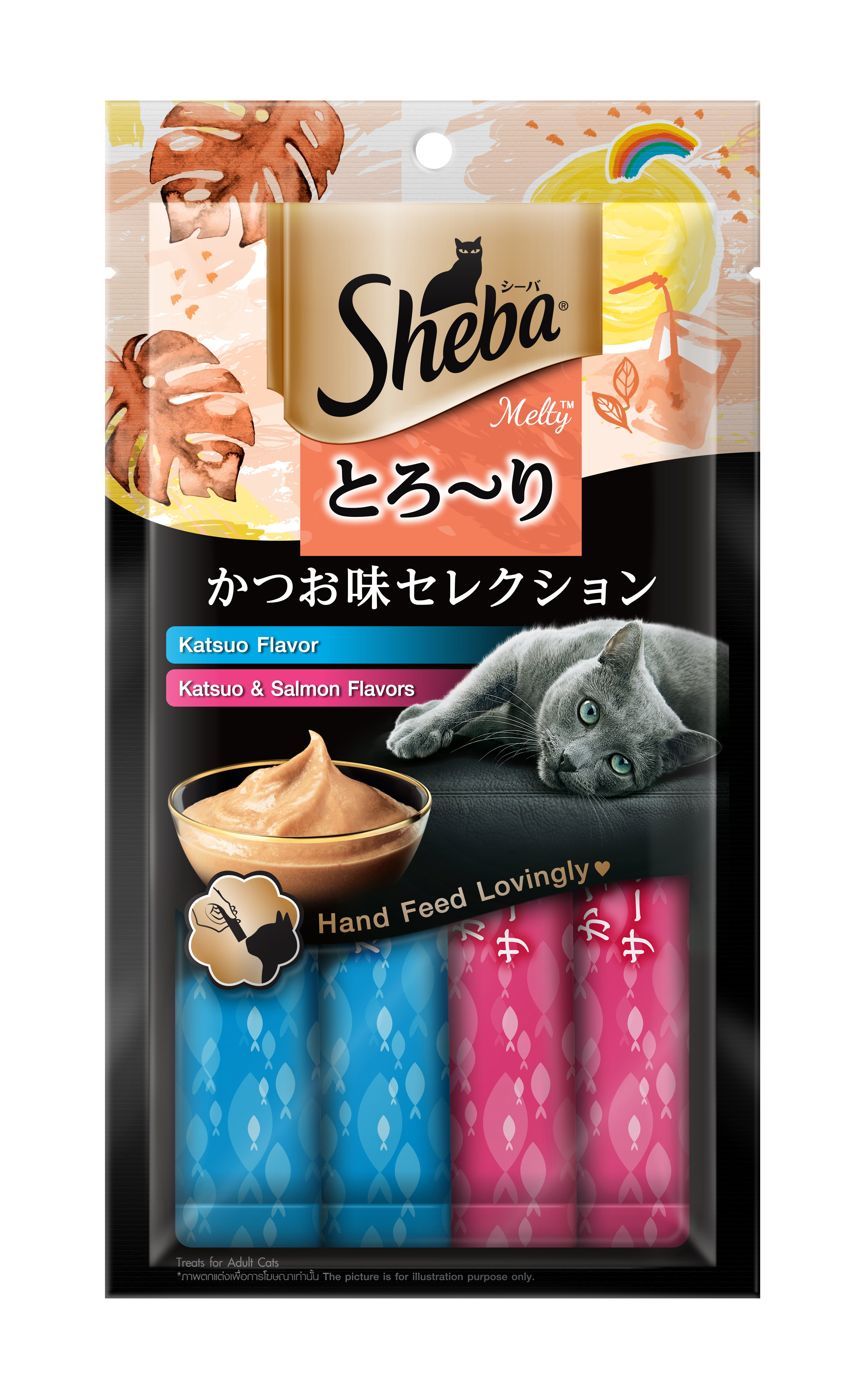 Sheba Melty Creamy Cat Treats (12g x 4pcs)_4