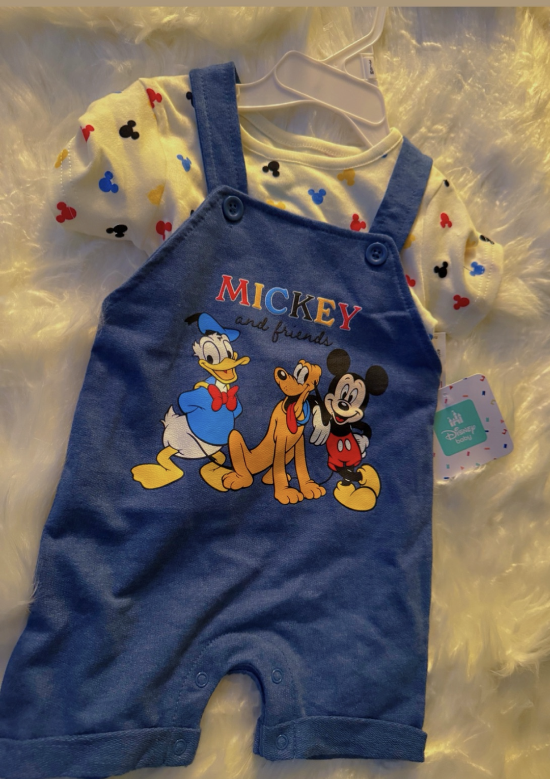 Disney Mickey & Friends Romper 2 pc. set