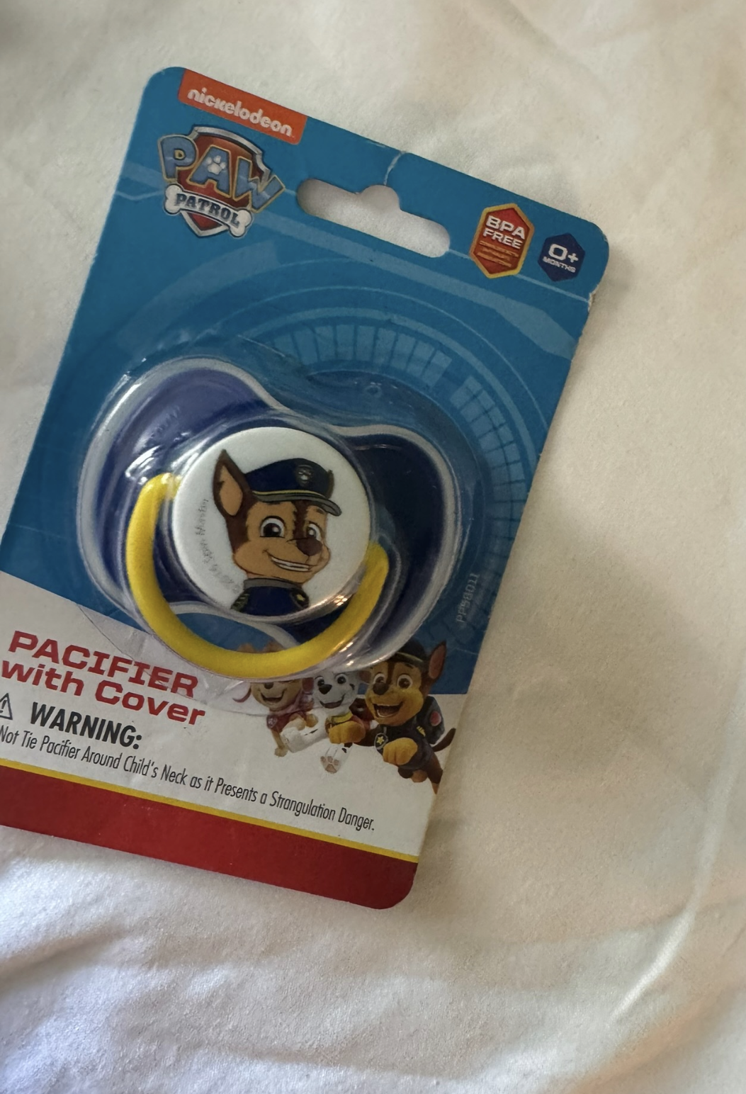 Nickelodeon Paw Patrol Pacifier w. cover_2