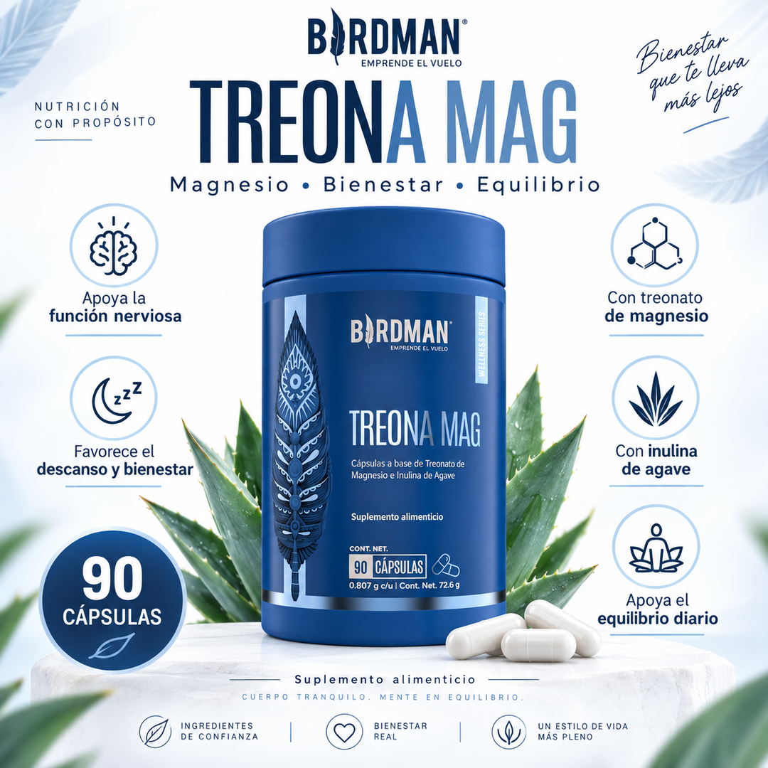 Treonato de Magnesio 90 capsulas
