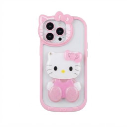 Case para iPhone de Hello Kitty con espejo y soporte 