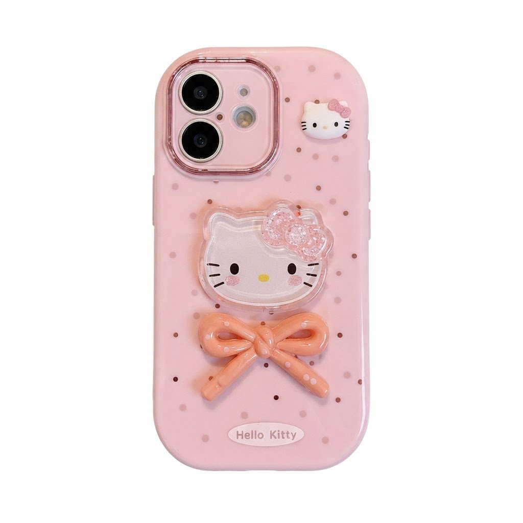 Case para iPhone de Hello Kitty con diseños 3D