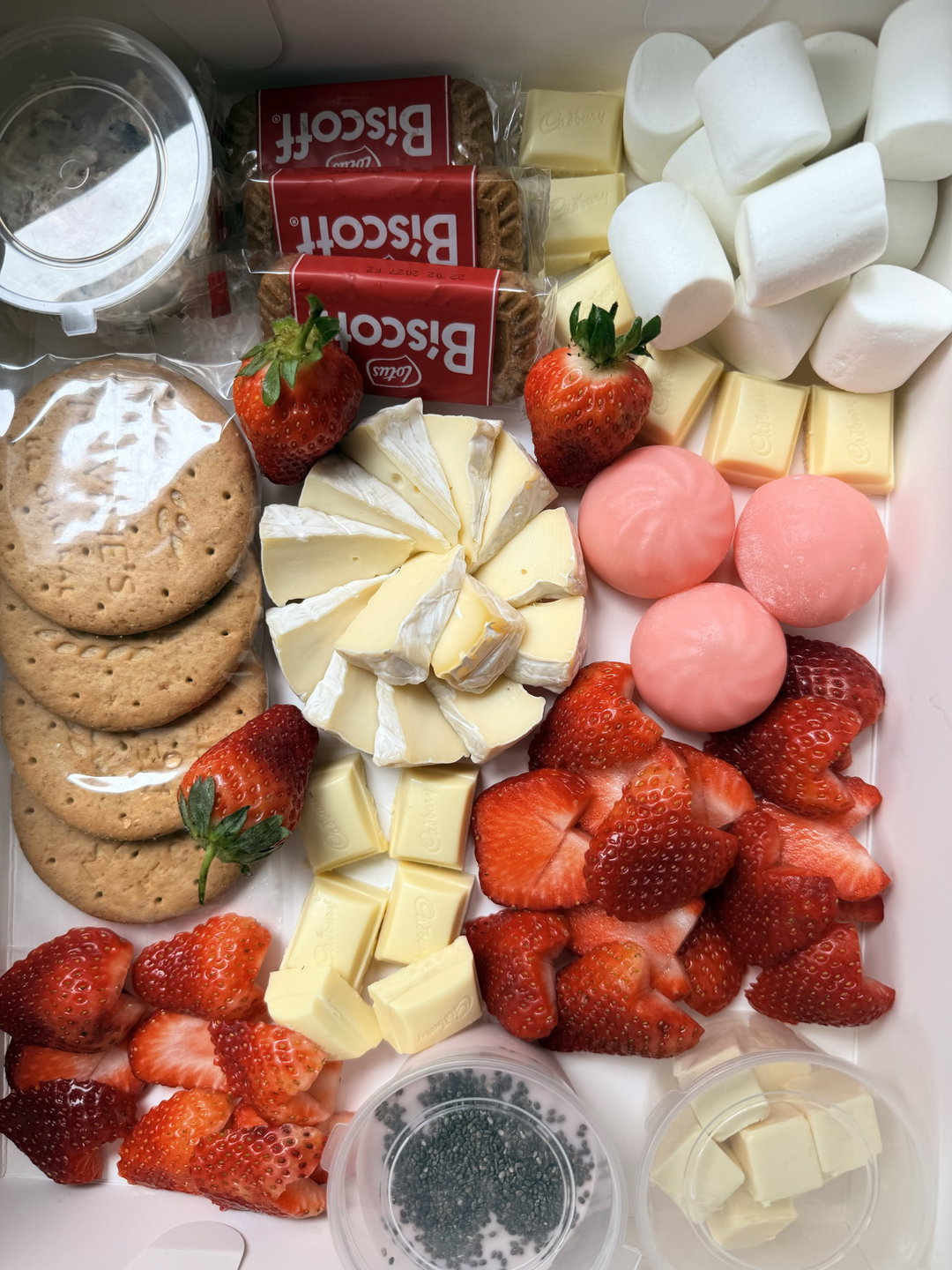 Strawberry Cheesecake Board