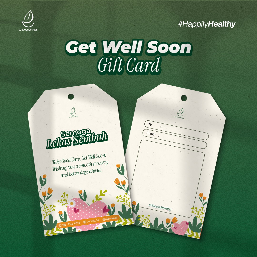Kartu Ucapan "Semoga Lekas Sembuh" - Gift & Hampers _0