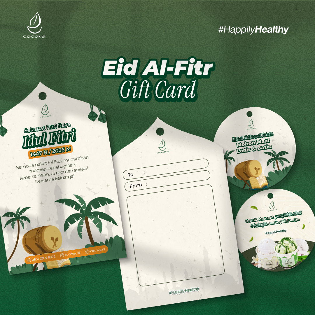Kartu Ucapan "Idul Fitri" - Ramadhan Gift & Hampers