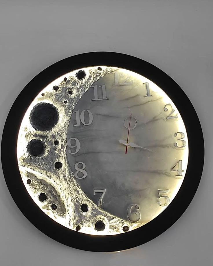 Moon wall clock _0