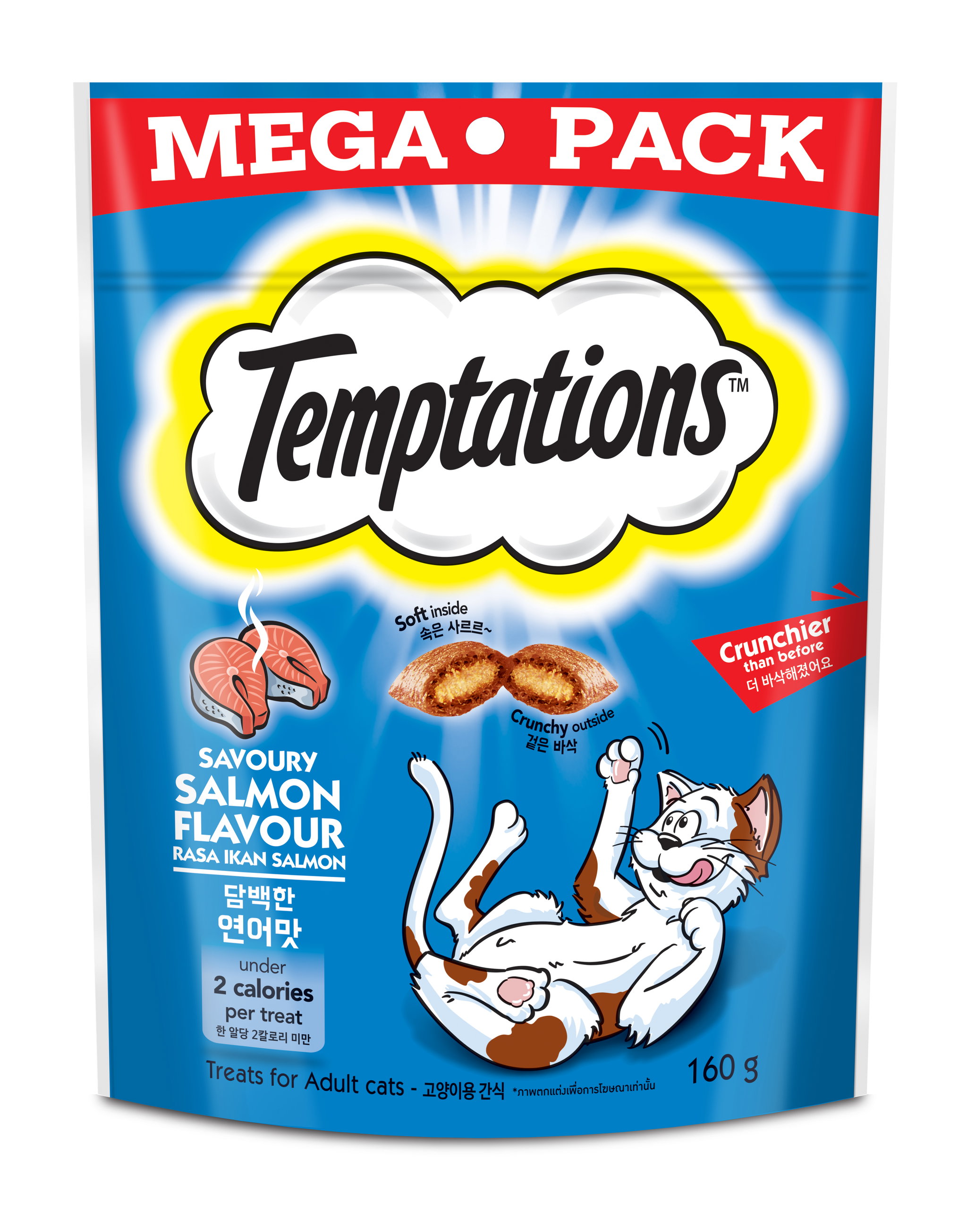 Temptations Mega Pack Cat Treats - 160g_1