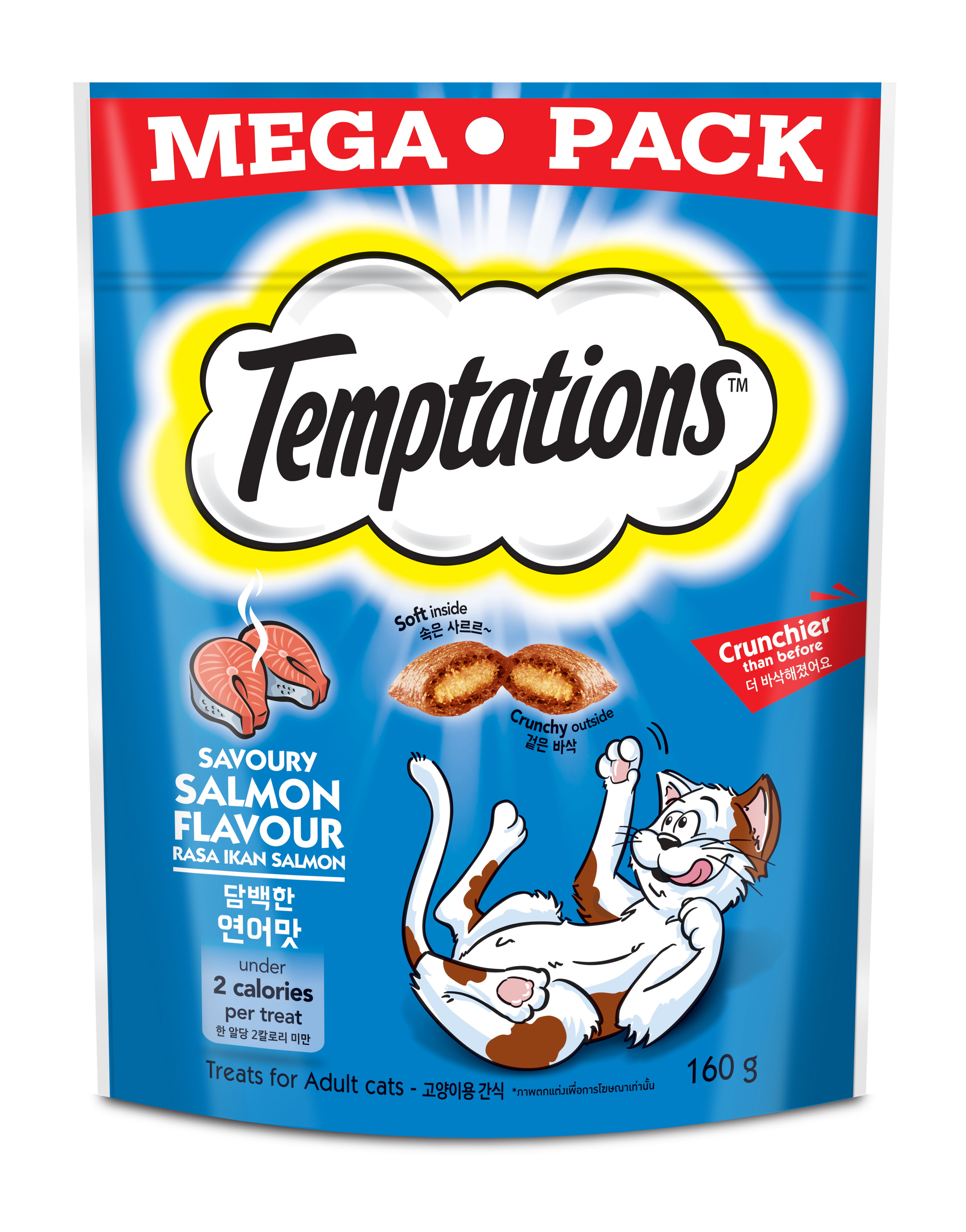 Temptations Mega Pack Cat Treats - 160g_1