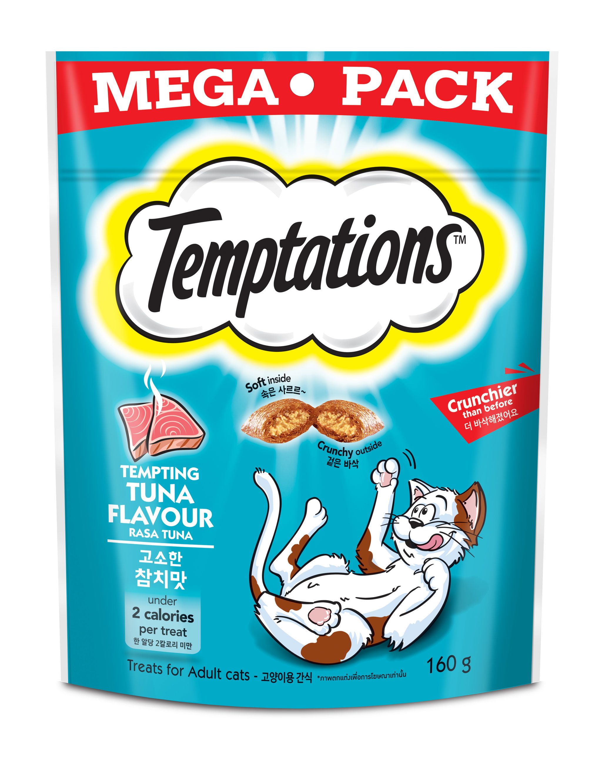 Temptations Mega Pack Cat Treats - 160g_3