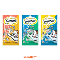 Temptations Creamy Purrrr-ee Cat Treats (4 Pcs)