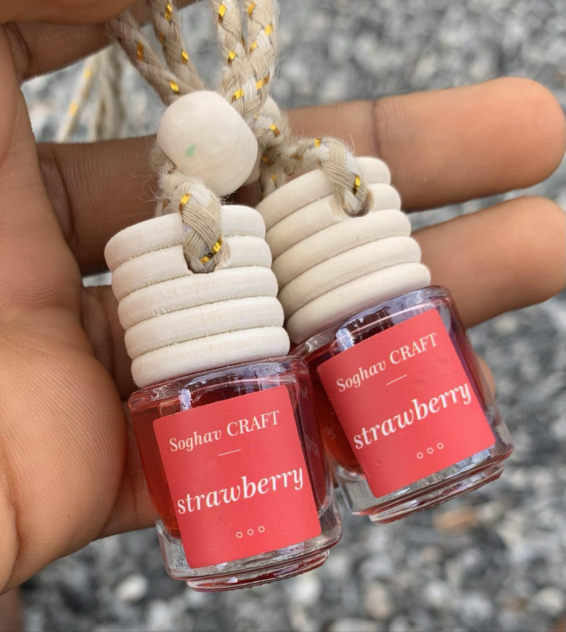 Pack de 2 désodorisants Strawbery 🍓_0