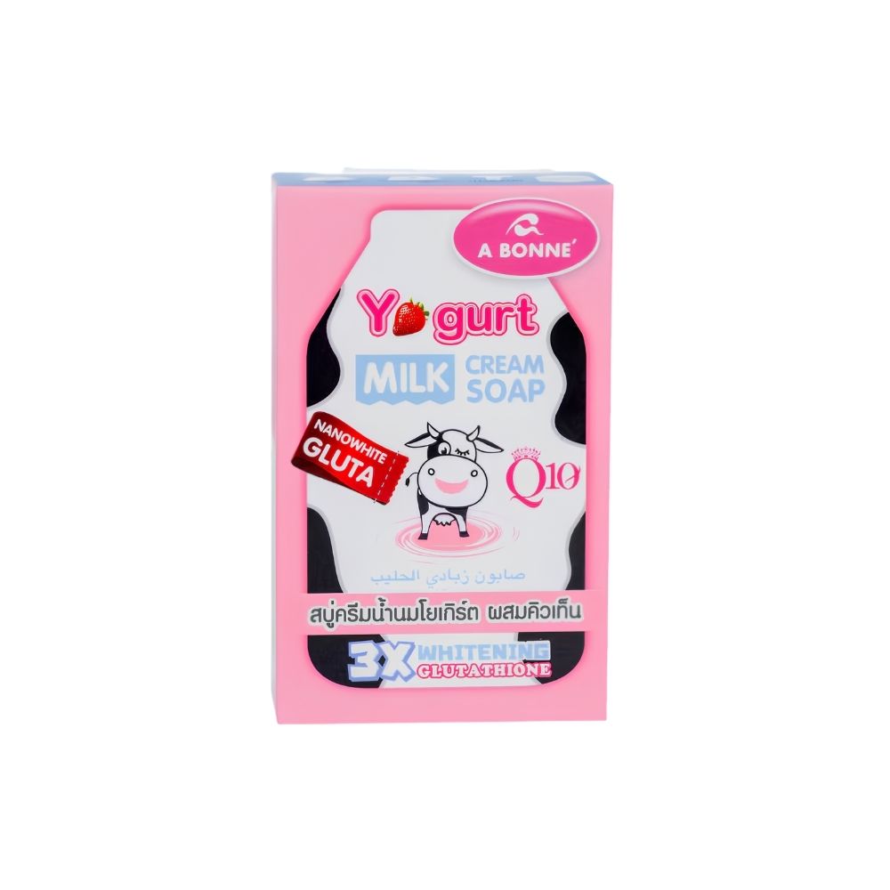 A Bonne - Yogurt Milk Cream Soap 90g (1 carton) | Wholesale Bath & Body Care Singapore_0
