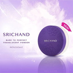 Srichand - Bare to Perfect Translucent Loose Powder 4.5g (Pack of 3) | Wholesale Makeup Singapore