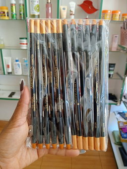 Airwoman No.001 Black Lip Liner & Eye Liner Pencil Slim