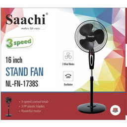 Saachi 16 inch Stand Fan 