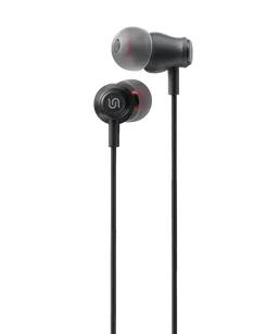 Porodo Soundtec Clear Ton Neckband with ANC Transparent - Black
