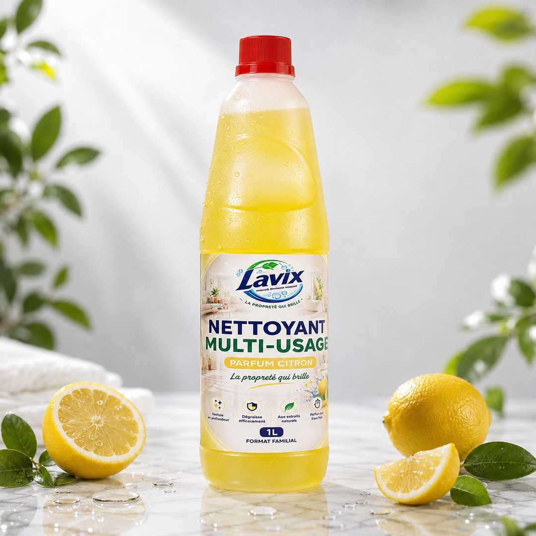 Lavix Nettoyant Multi-Usage Parfum Citron - 1L