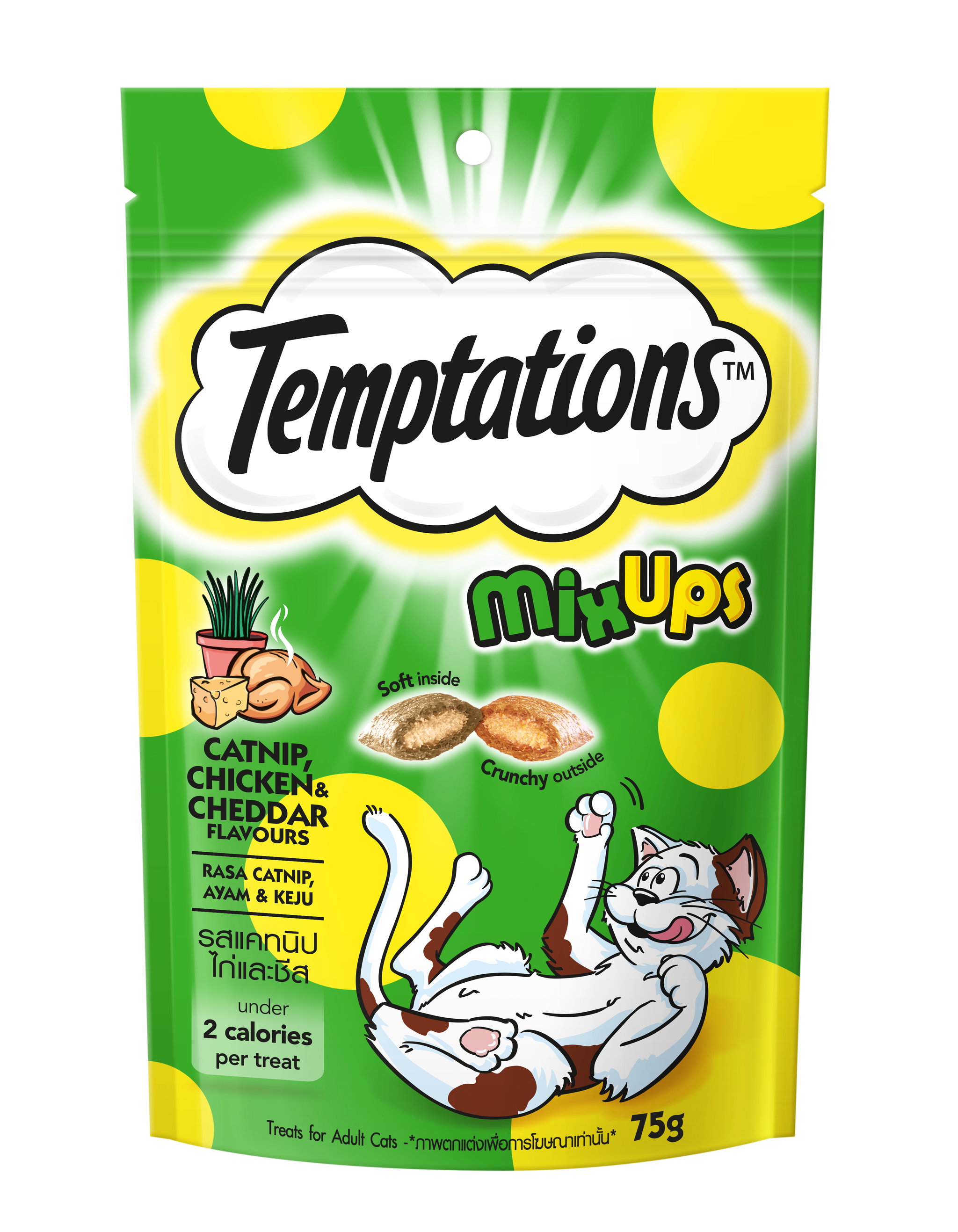 Temptations Mix Ups Cat Treats - 75g_1