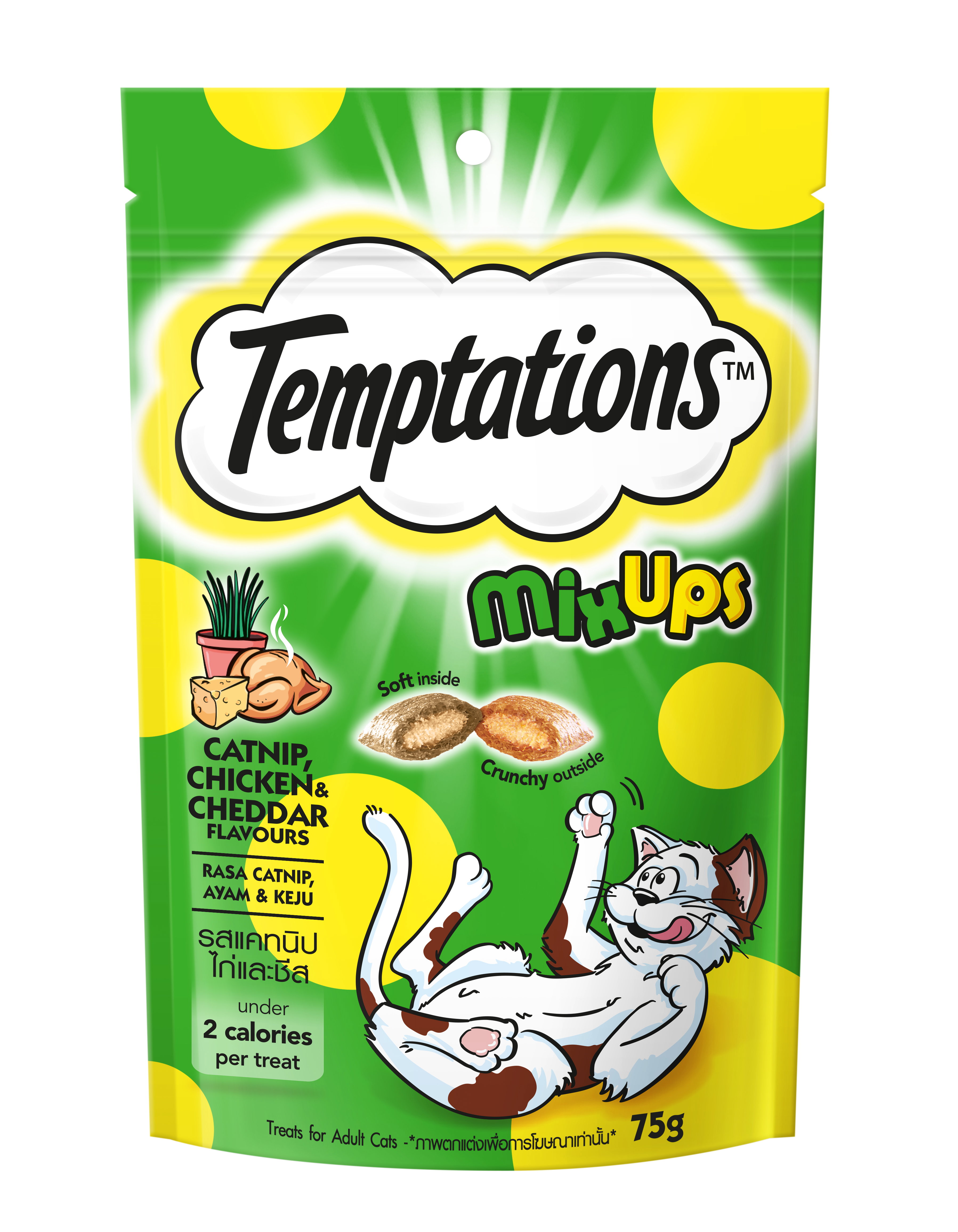 Temptations Mix Ups Cat Treats - 75g_1