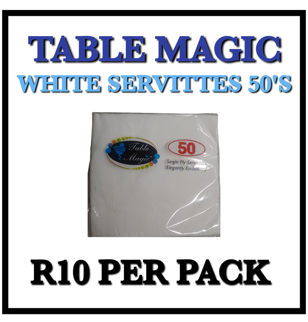 Tabel Magic Serviettes 50's