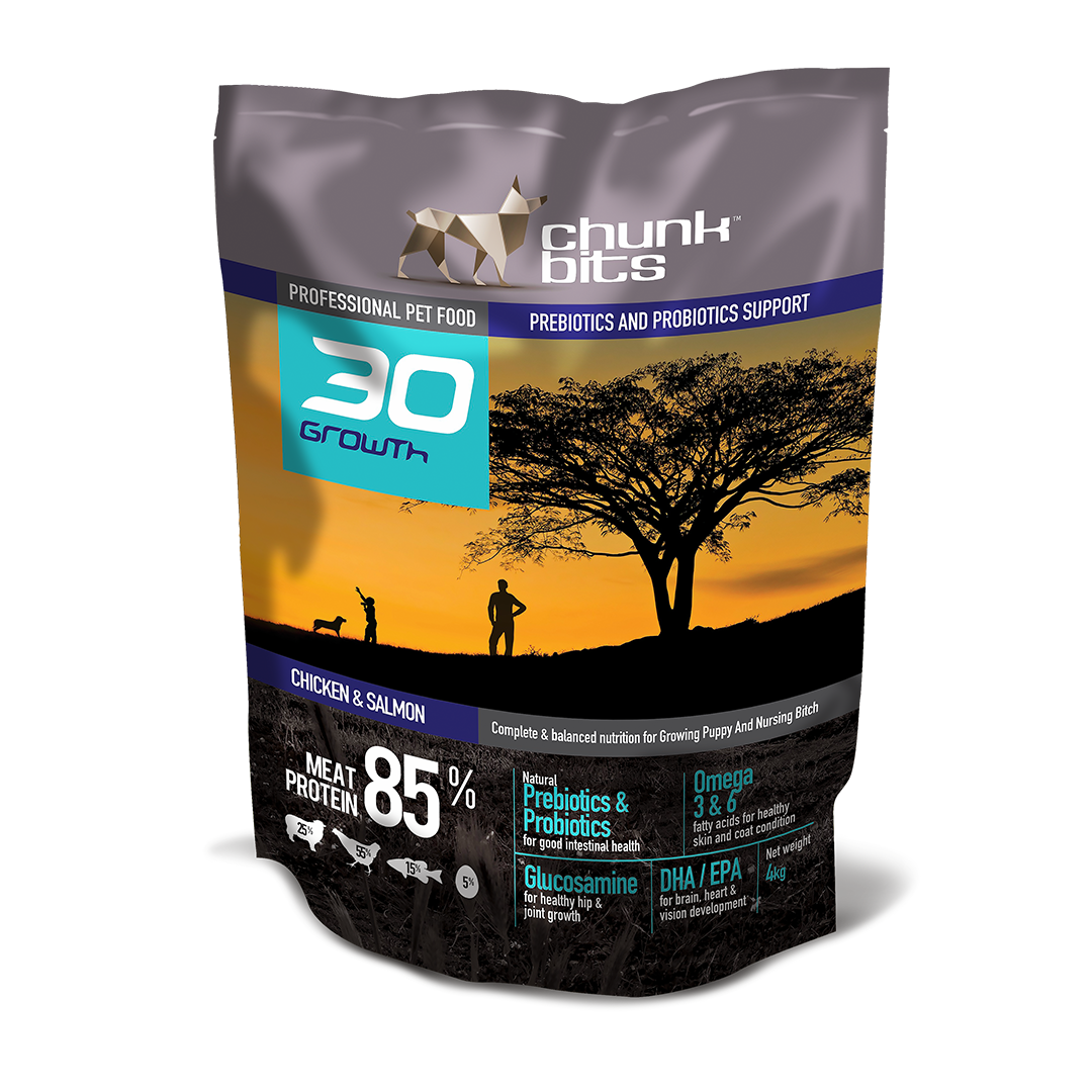 Chunkbits 30 Growth Chicken & Salmon Puppy Food_3