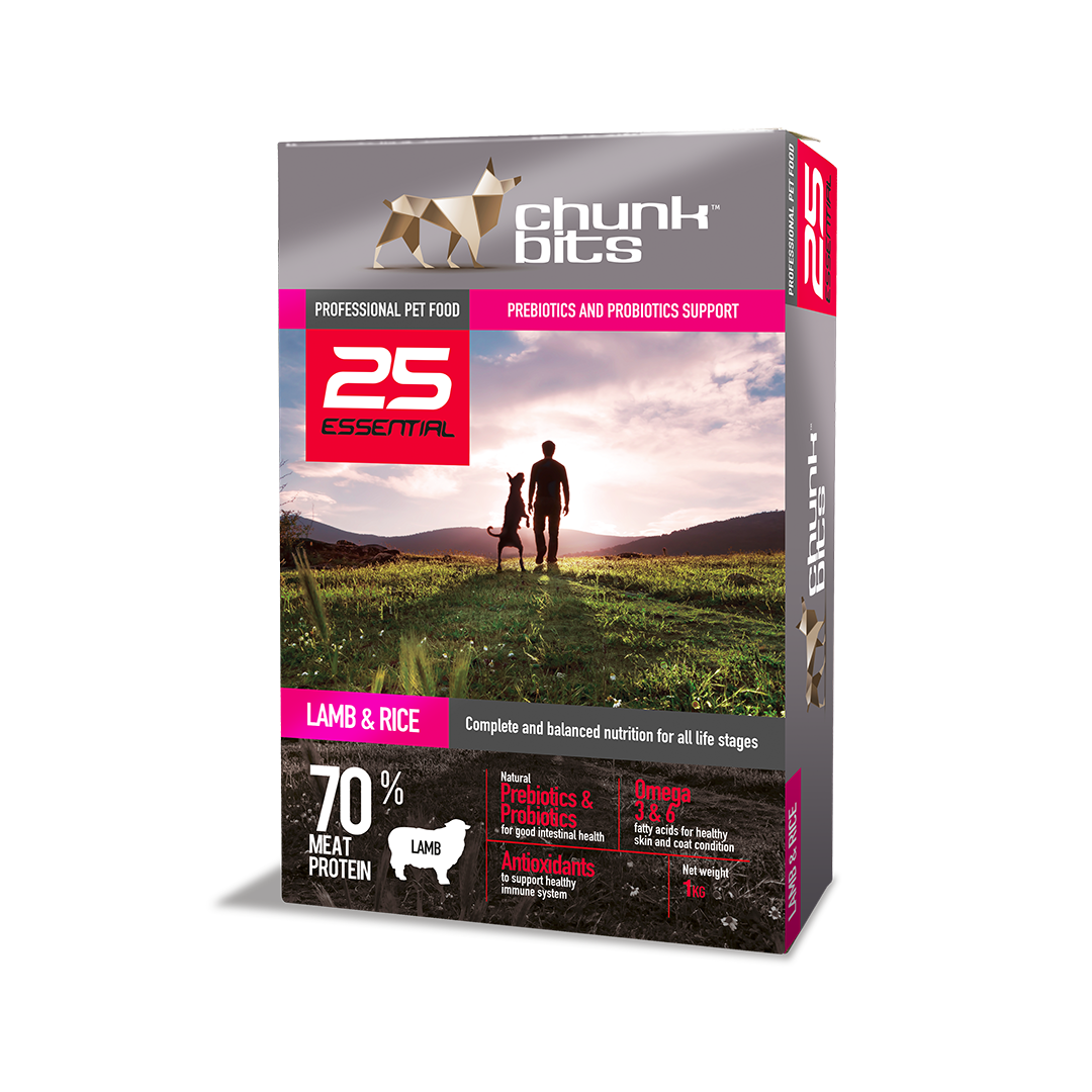 Chunkbits 25 Essential Lamb & Rice Dog Food_2