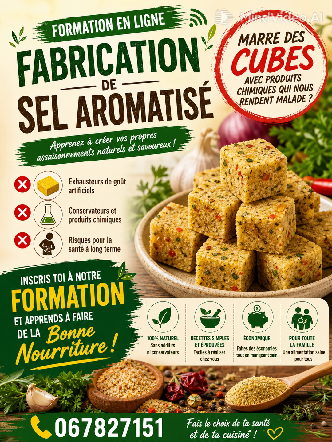 Formations Sel aromatisé