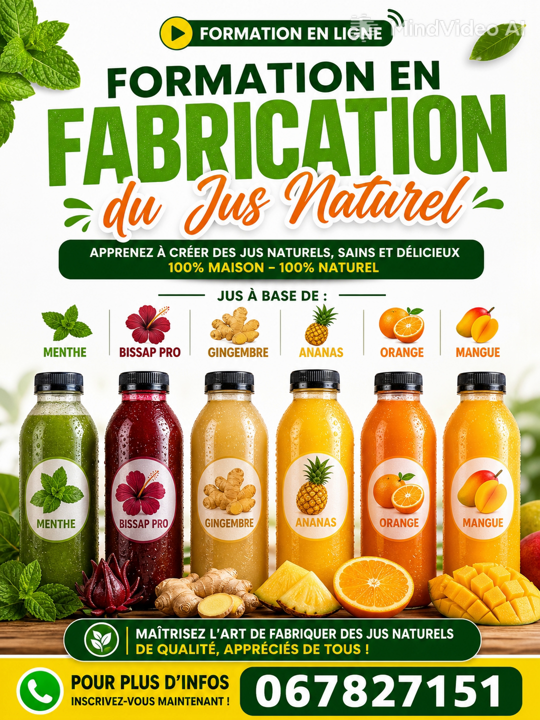 Formations jus naturel