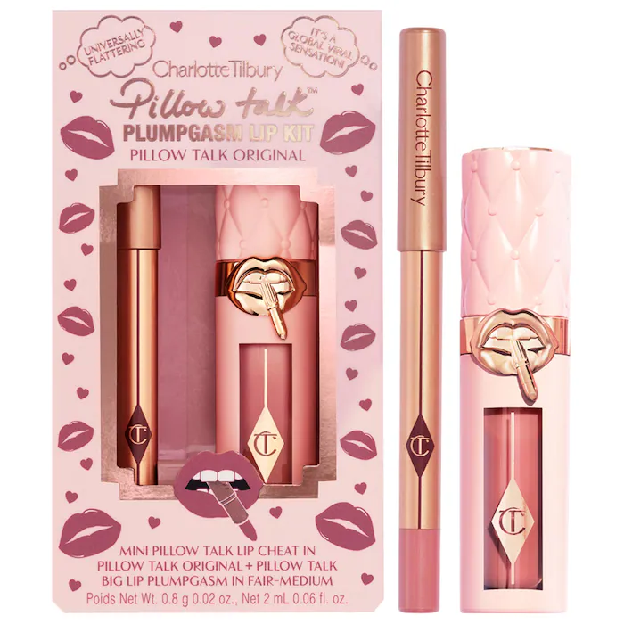 Charlotte Tilbury - Pillow Talk Plumpgasm Lip Kit