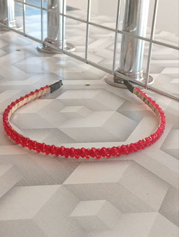 Ruby Headband/Pushback Red