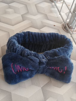 OMG Bow Spa Fleece Headband
