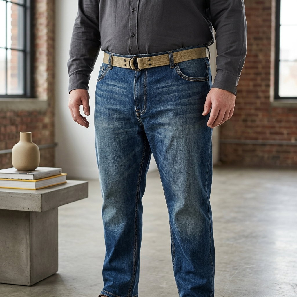 Steve Jeans Big and Tall Male Jeans 38*32_0