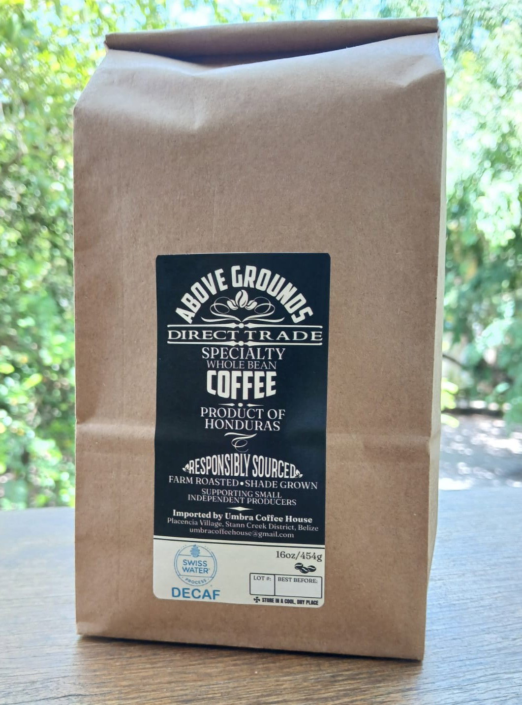 Swiss Water Decaf Med/Dark Honduras 16oz_0