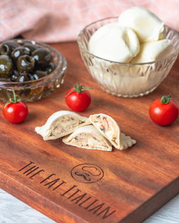 Frozen Mozzarella, Olive & Tomato Ravioli