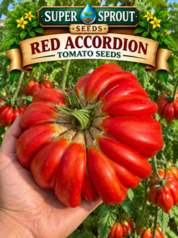 🍅ACCORDION RED TOMATO🍅 x 10 seeds