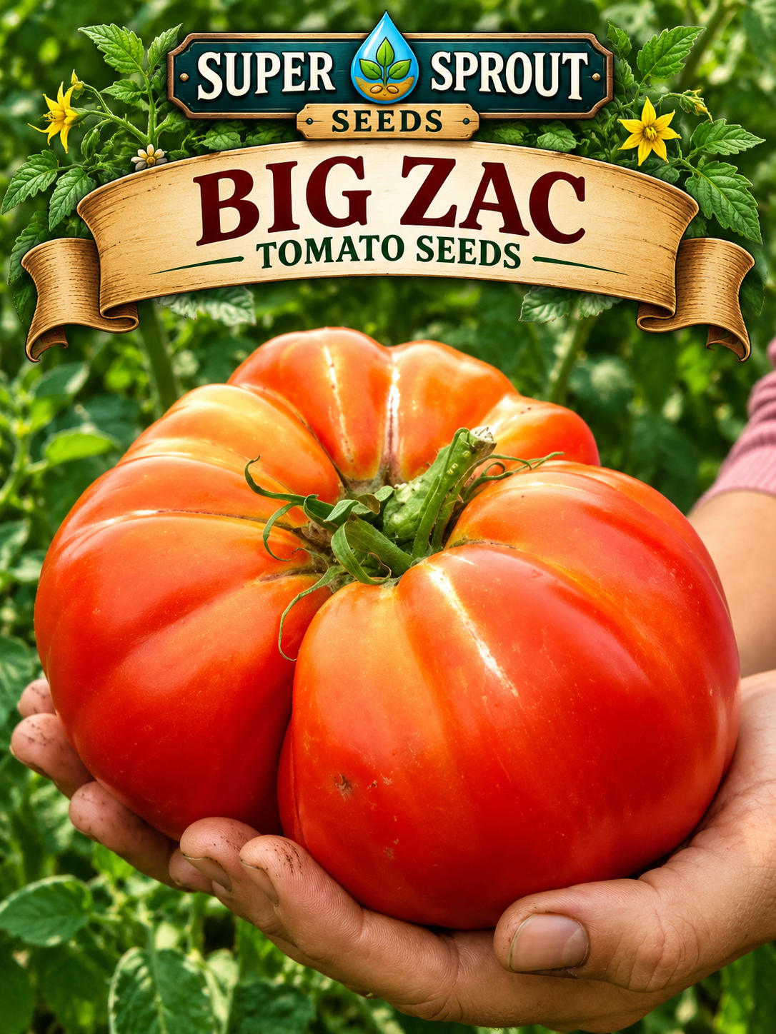 BIG ZAC GIANT TOMATO x 10 seeds