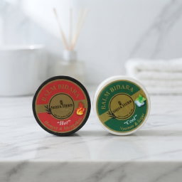 Original HQ BIDARA Hot & Cool Balm Relieves Cold, Muscle & Joint Pain & Alleviate Wind