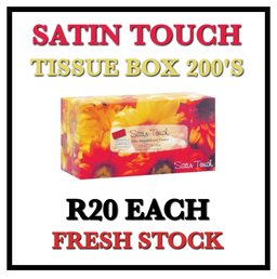 Satin Touch Facial TIssue 200's