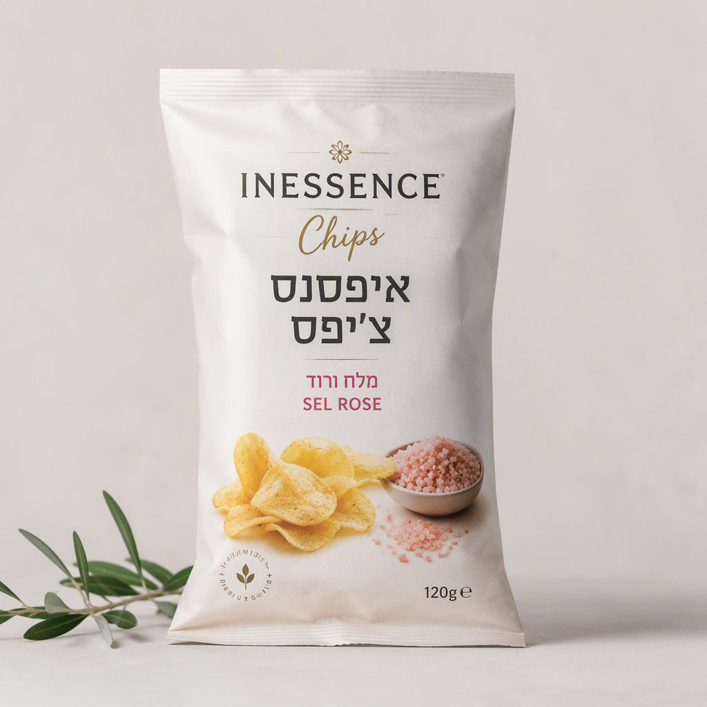 Inessence Chips Sel Rose / אינאסנס צ'יפס מלח ורוד