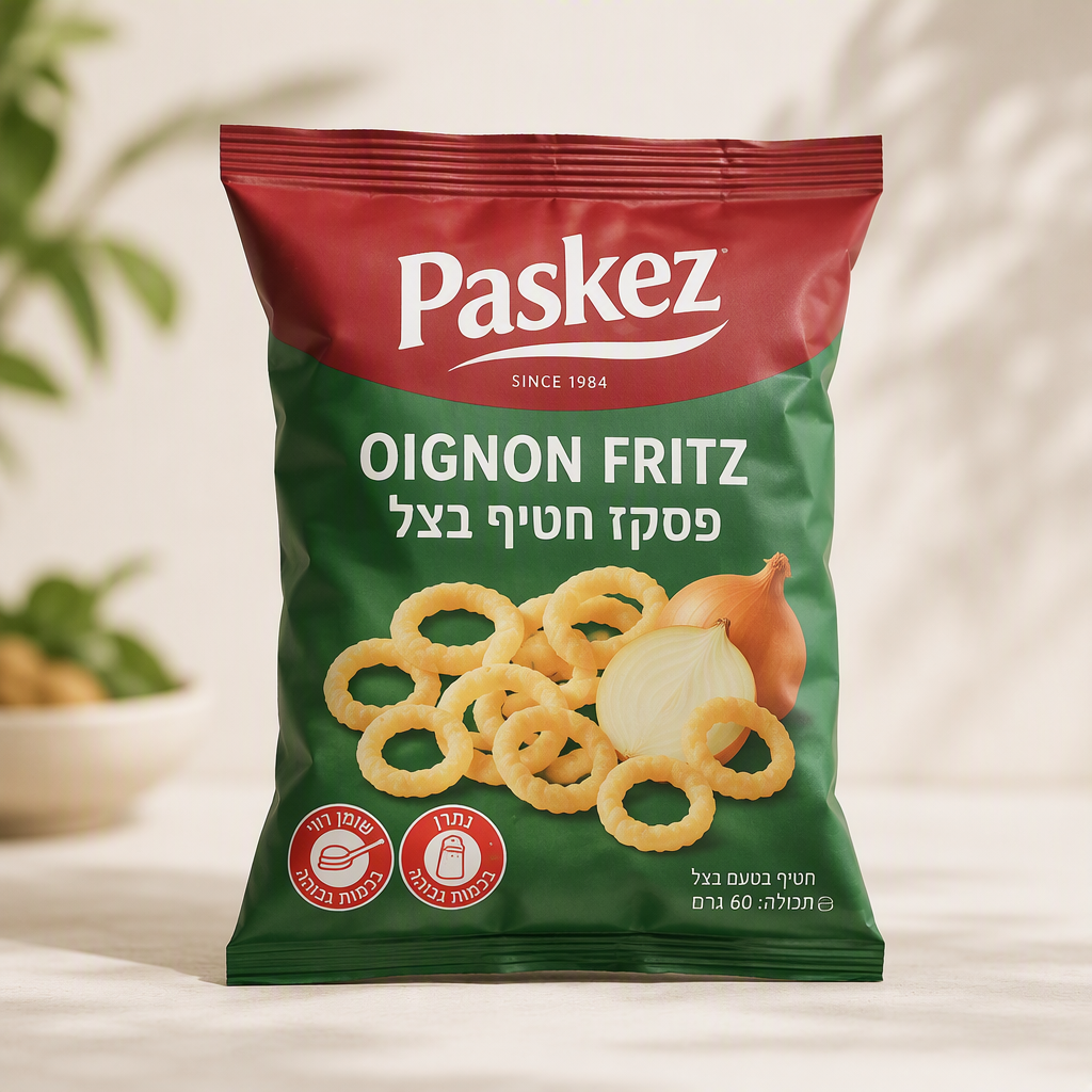 Paskez Oignon Fritz / פסקז חטיף בצל