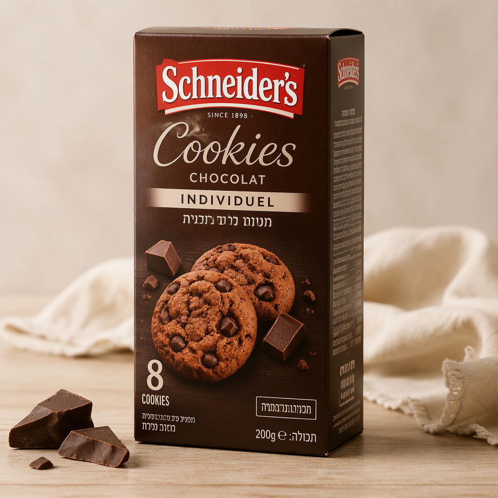Shneider Cookies Choco Individuel / שניידרס עוגיות שוקולד בודדות
