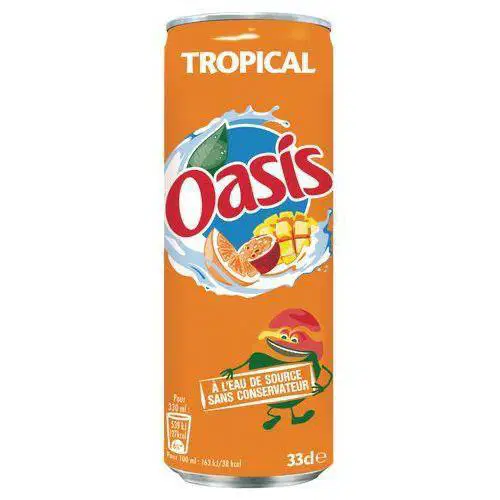 Canette Oasis Tropical / פחית אואזיס טרופיקל_0