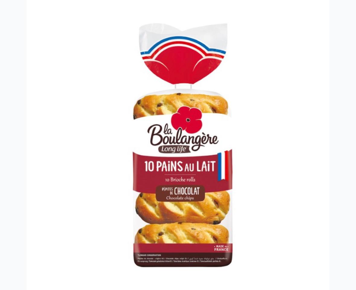 La Boulangere 10 Pains Au Lait Choco / לה בולנז'ר 10 לחמניות חלב שוקולד_0