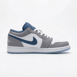 NIKE AIR JORDAN 1 LOW ‘ Stealth / French Blue ‘