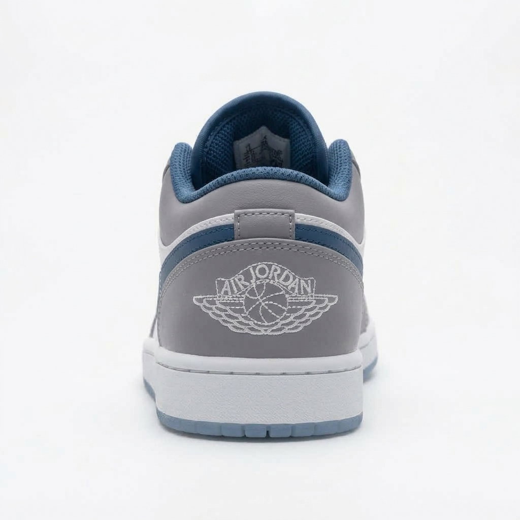 NIKE AIR JORDAN 1 LOW ‘ Stealth / French Blue ‘_3