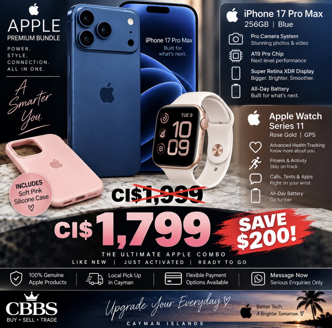 Bundle 17 pro Max and Apple Watch Series 11