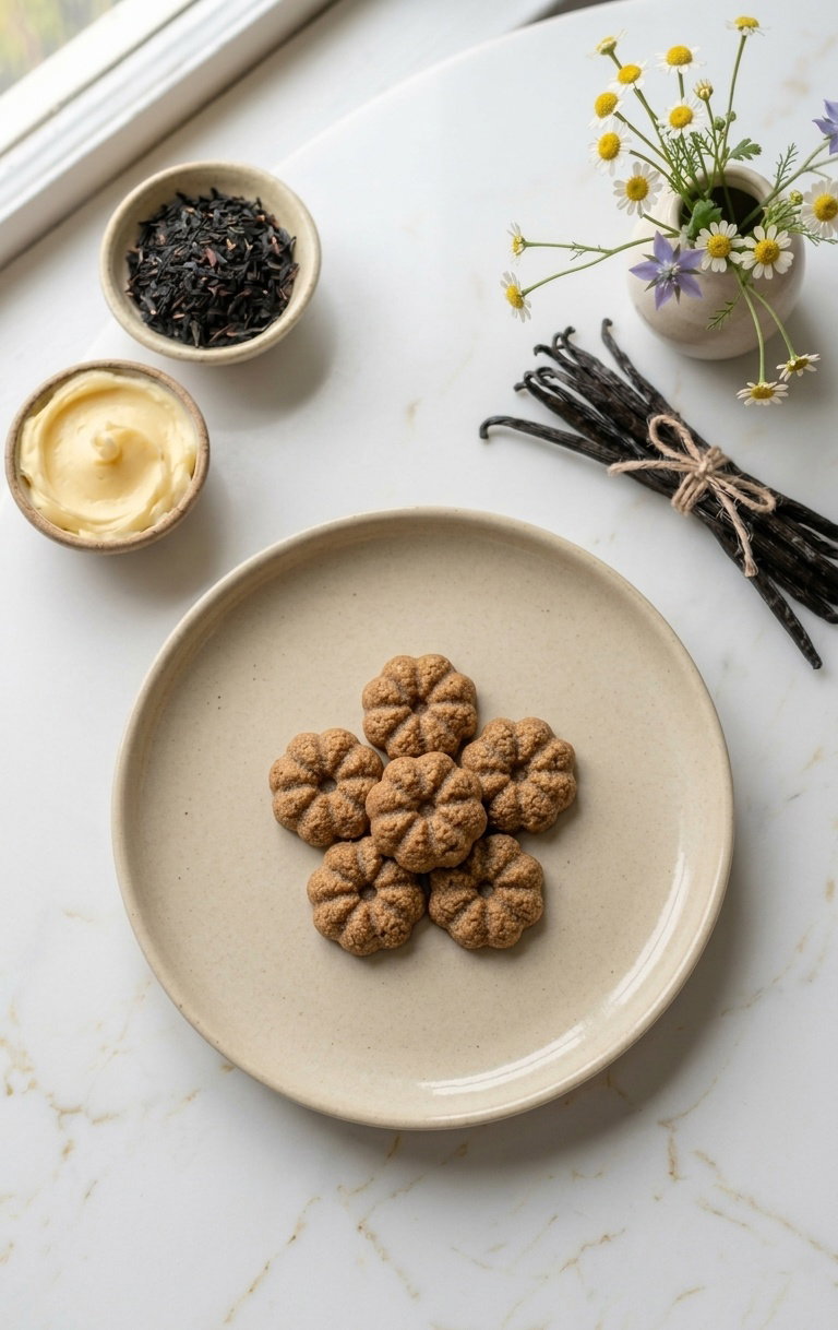 Thai Tea Butter Cookies