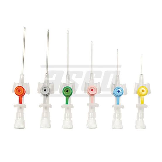 I.V. Cannula w/ Wings & Injection Port
