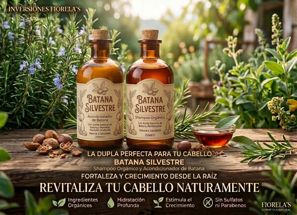 Shampoo y Acondicionador Organico. Anticaída y Crecimiento de Cabello_1